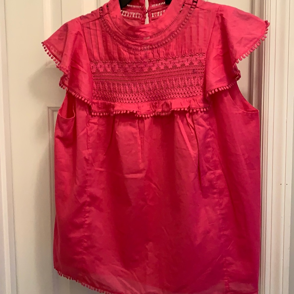 J Crew Pink Top S